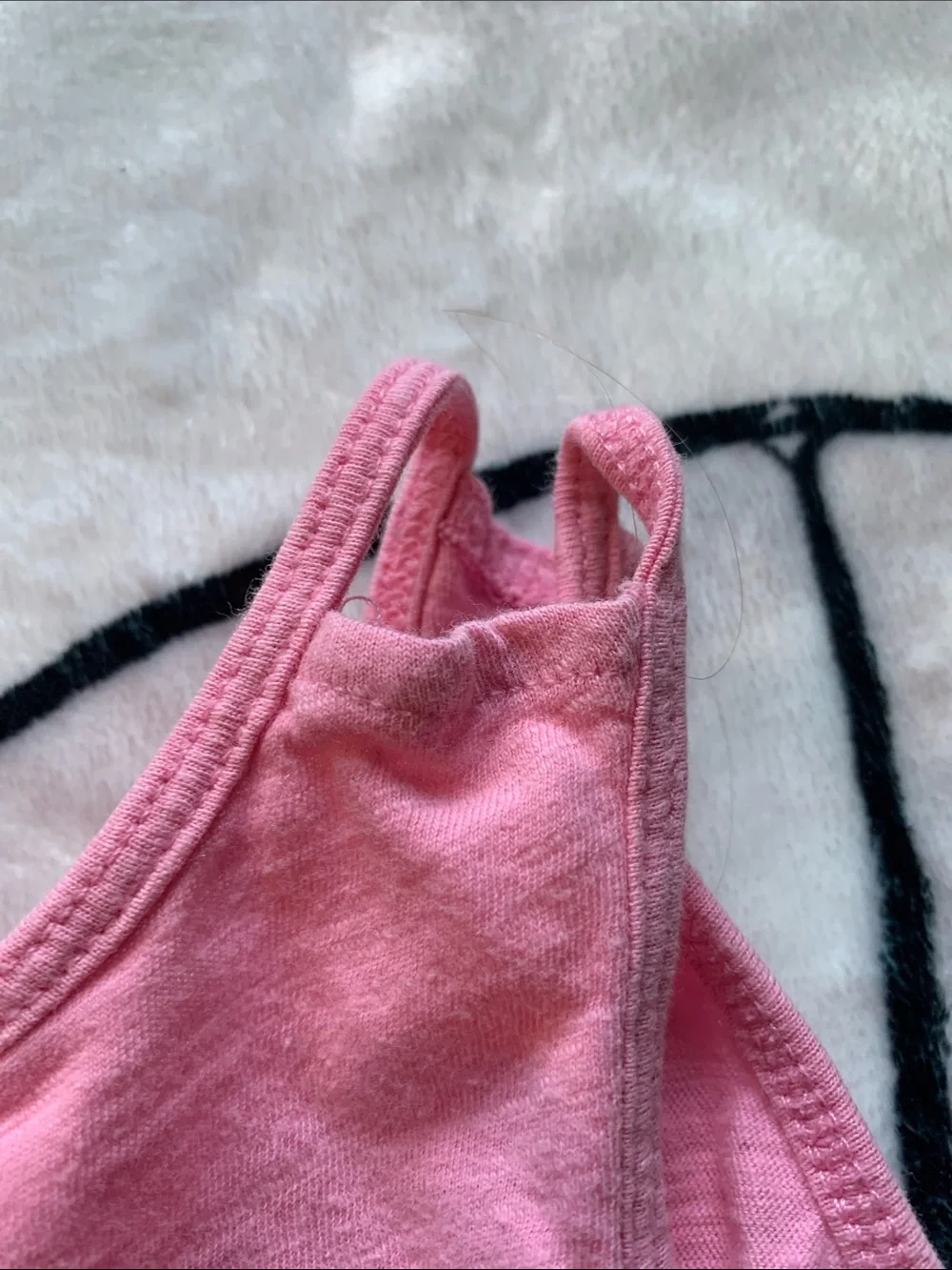 The Children's Place Light Pink Ruffle-Hem Tank Top